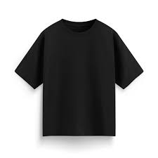 Remera negra oversize